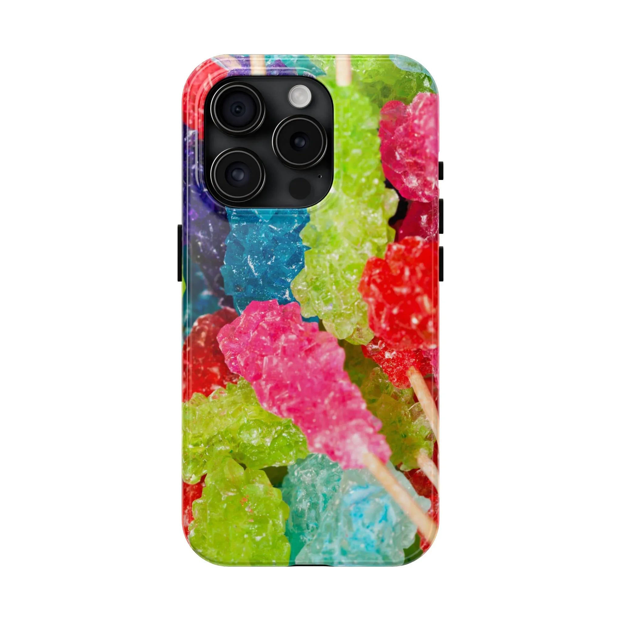Rock Candy Phone Case (Apple & Android) - Pink Sweetheart