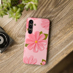 Pink Petal Flower Phone Case (Apple & Android)