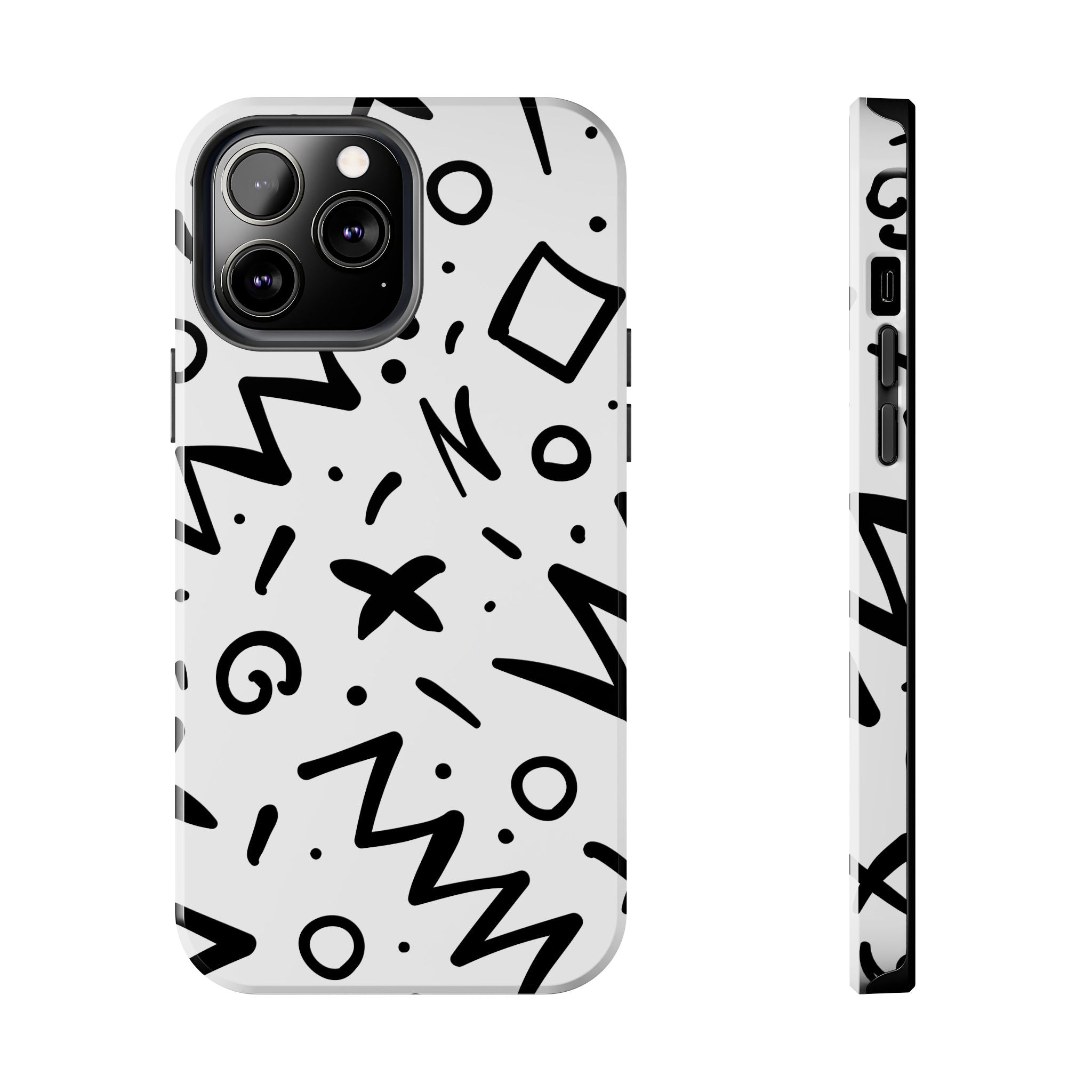 Abstract Memphis Pattern Phone Case (Apple & Android)