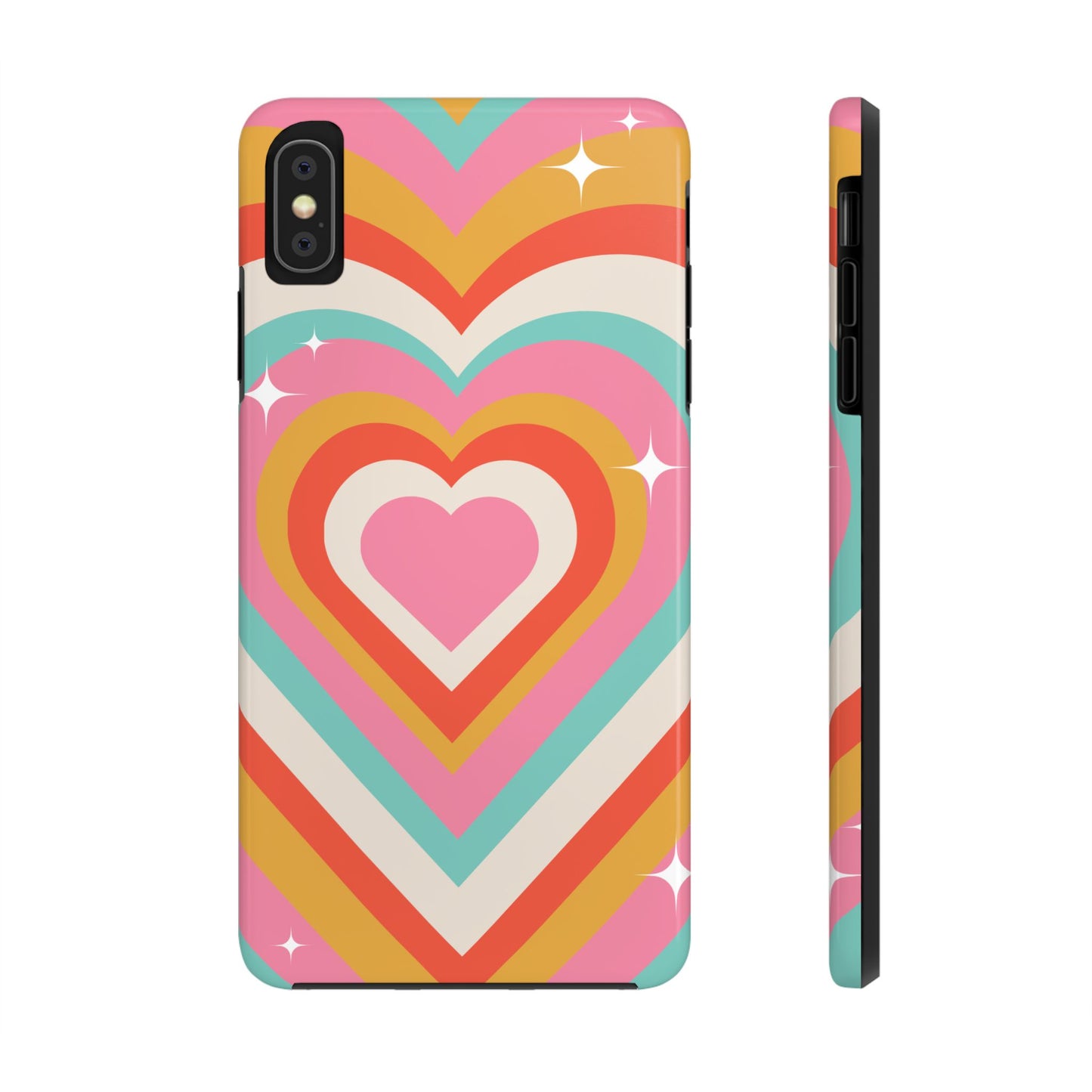 Psychedelic Hearts Phone Case