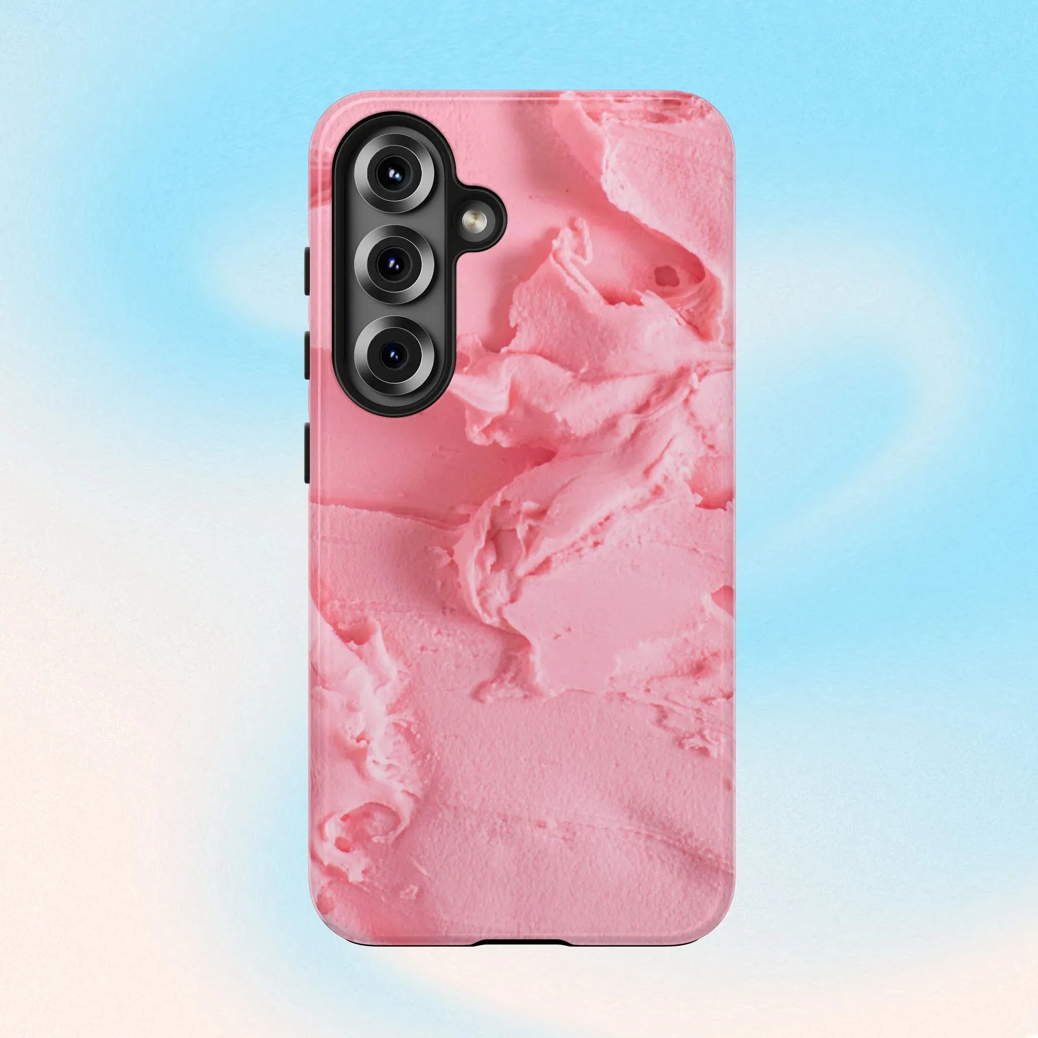Yummy Pink Frosting Phone Case (Apple & Android) - Pink Sweetheart
