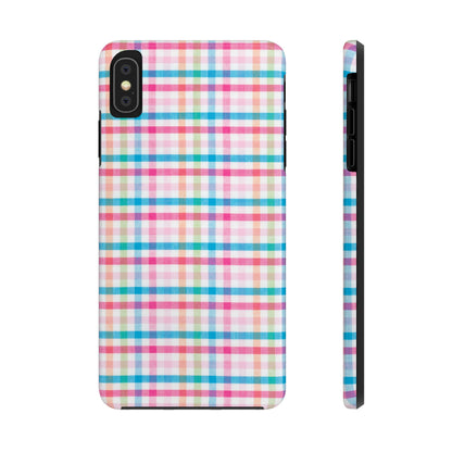 Checked Pattern Phone Case