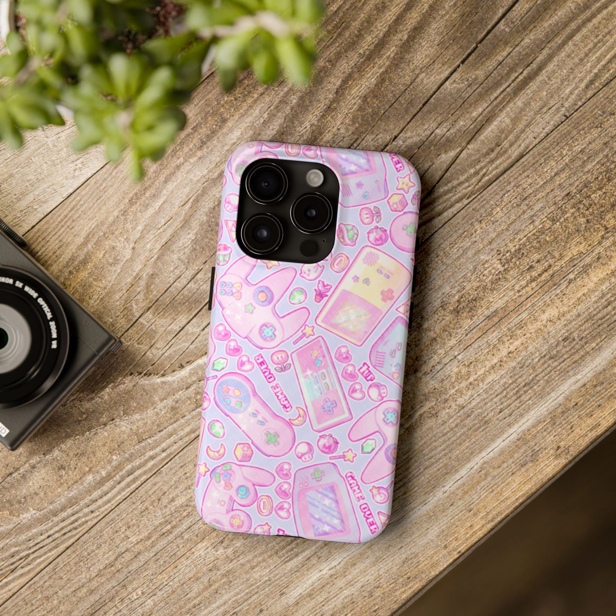 Pink Gamer Girl Phone Case (Apple & Android)