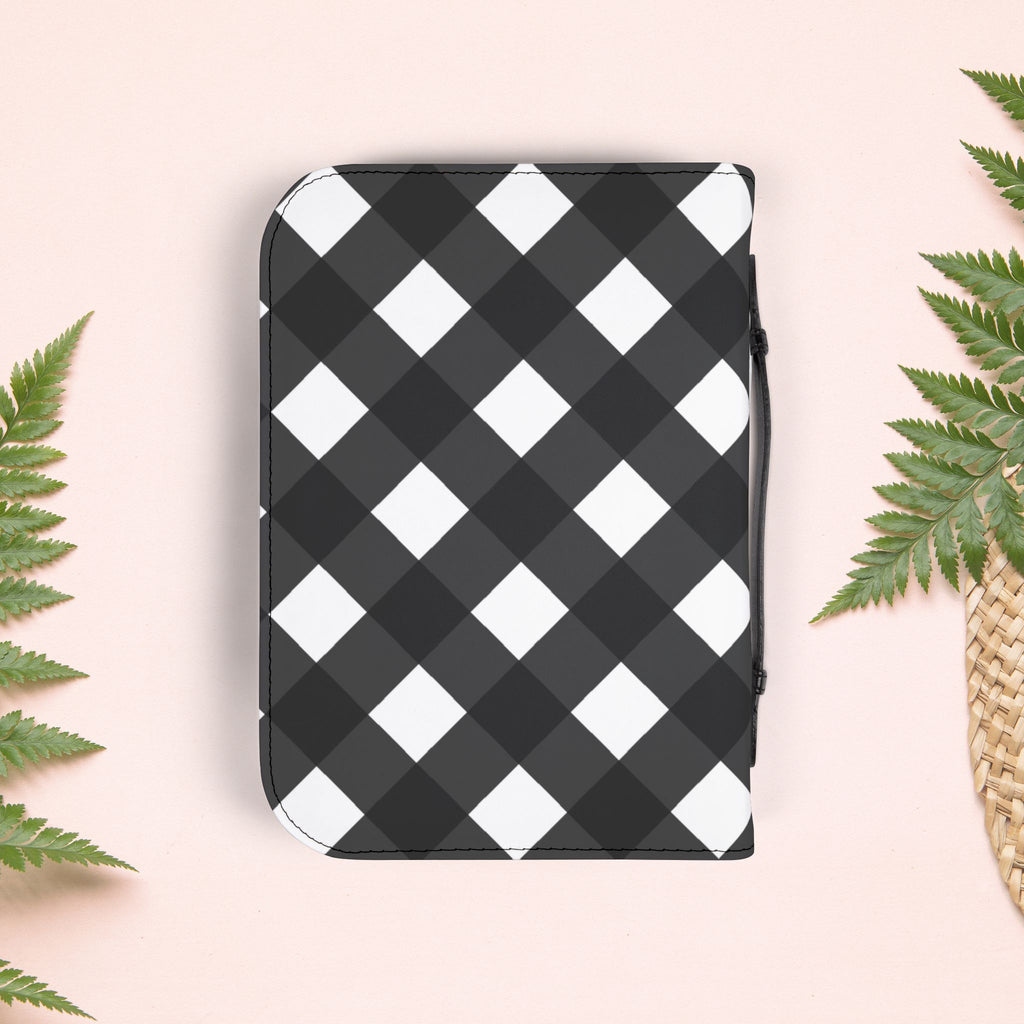 Black Gingham Book Cover
