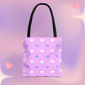 Abundance of Hearts Tote Bag - Pink Sweetheart