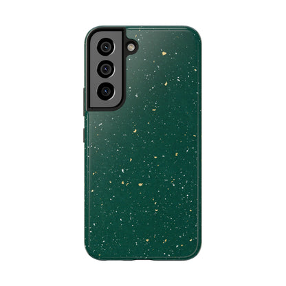 Emerald Gold Flecked Phone Case