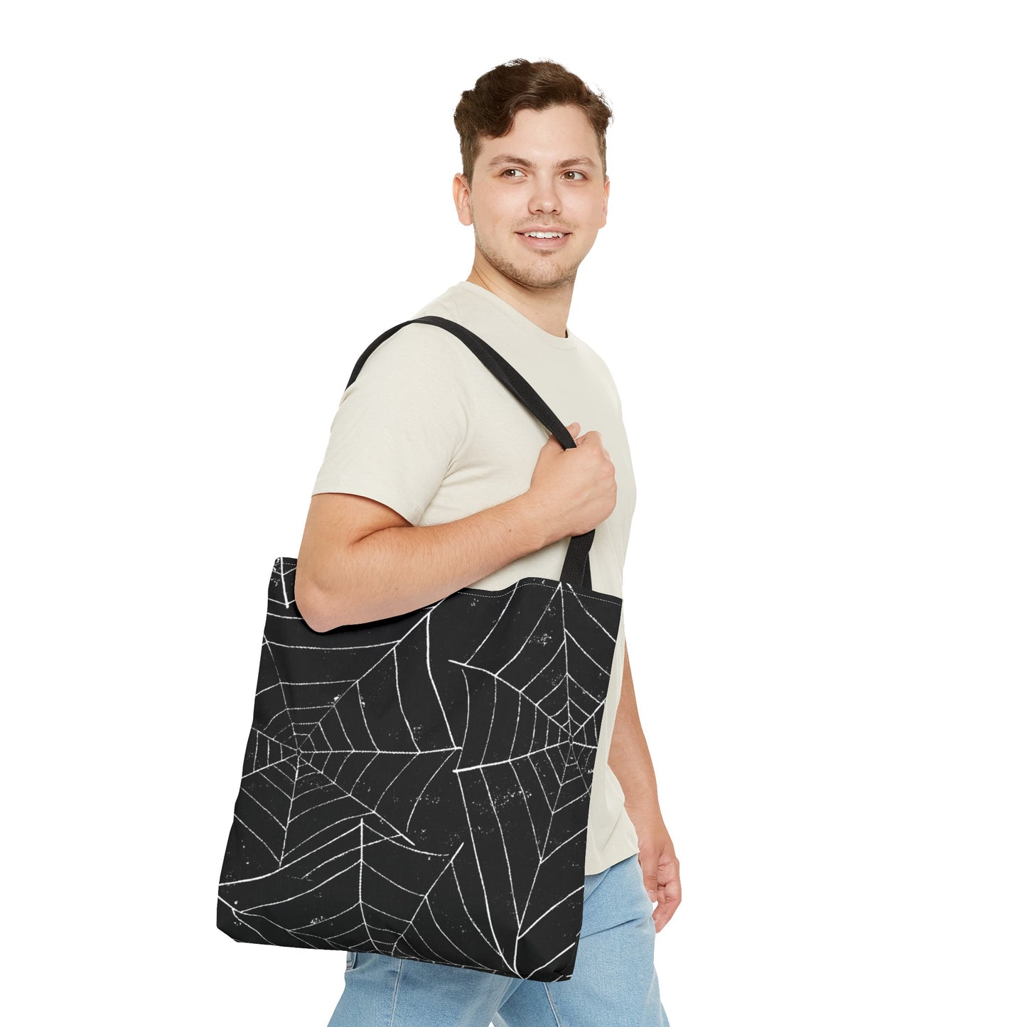 Spun Spider Web Tote Bag