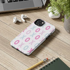 XOXO Phone Case (Apple & Android) - Pink Sweetheart