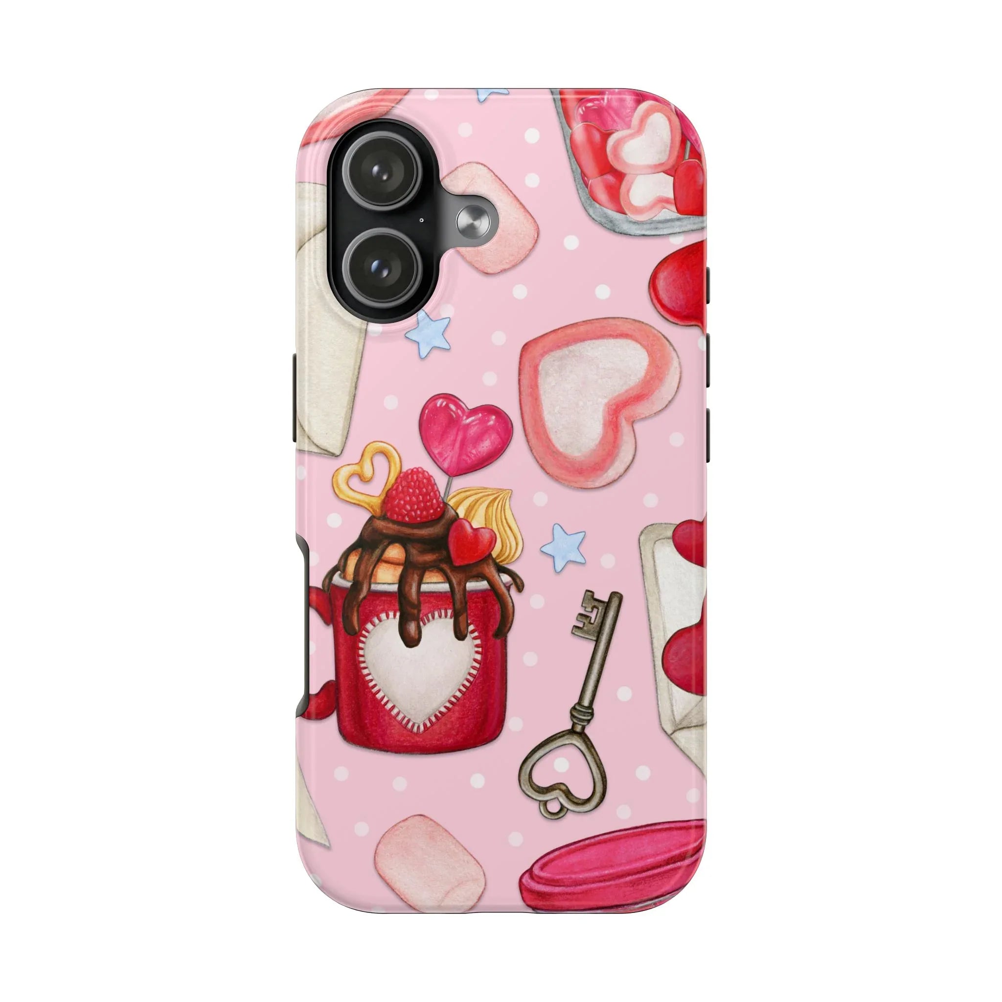 Goodies for My Sweetheart Phone Case (Apple & Android) - Pink Sweetheart