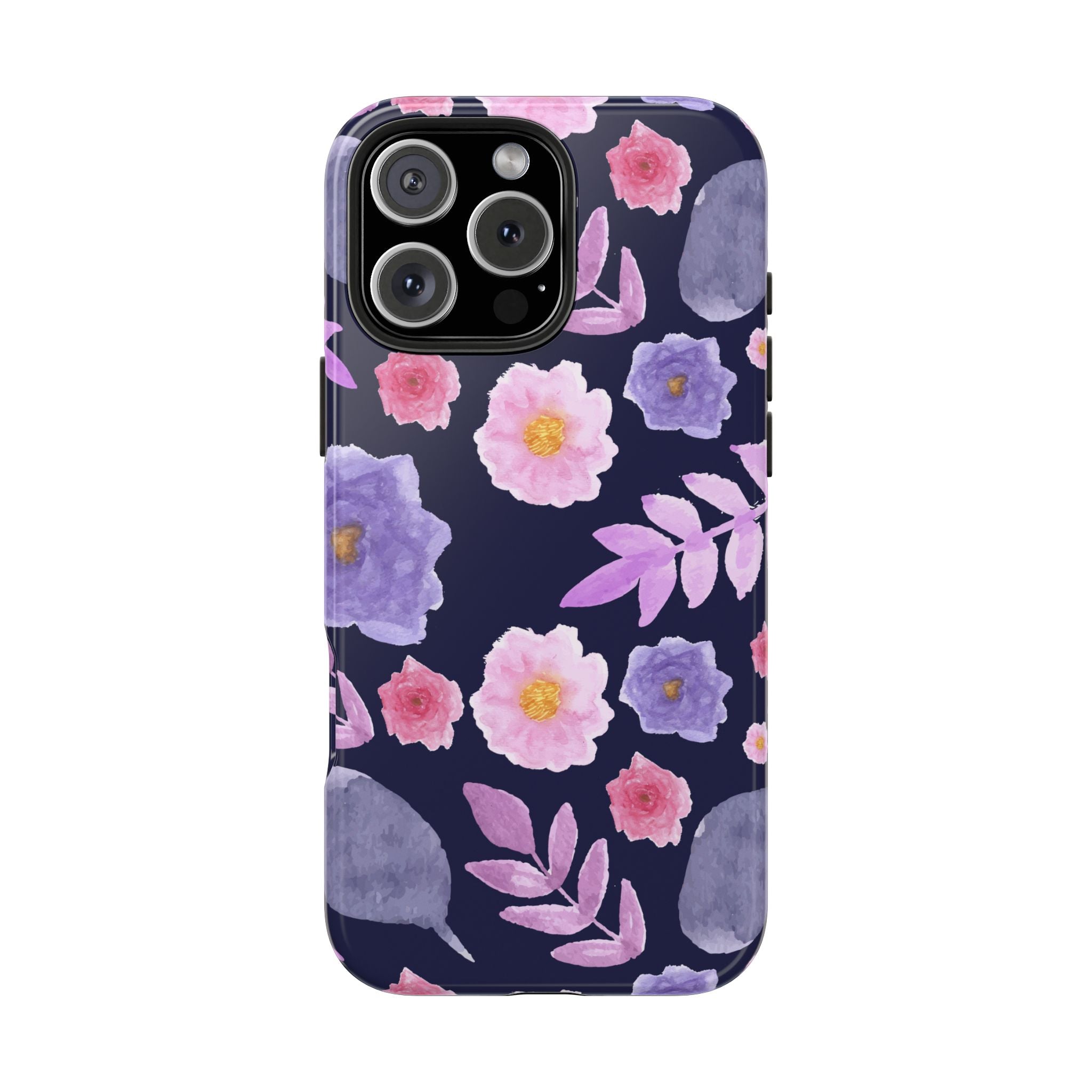 Purple Florals Phone Case (Apple & Android)