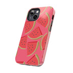 Watermelon Slices Phone Case (Apple & Android) - Pink Sweetheart