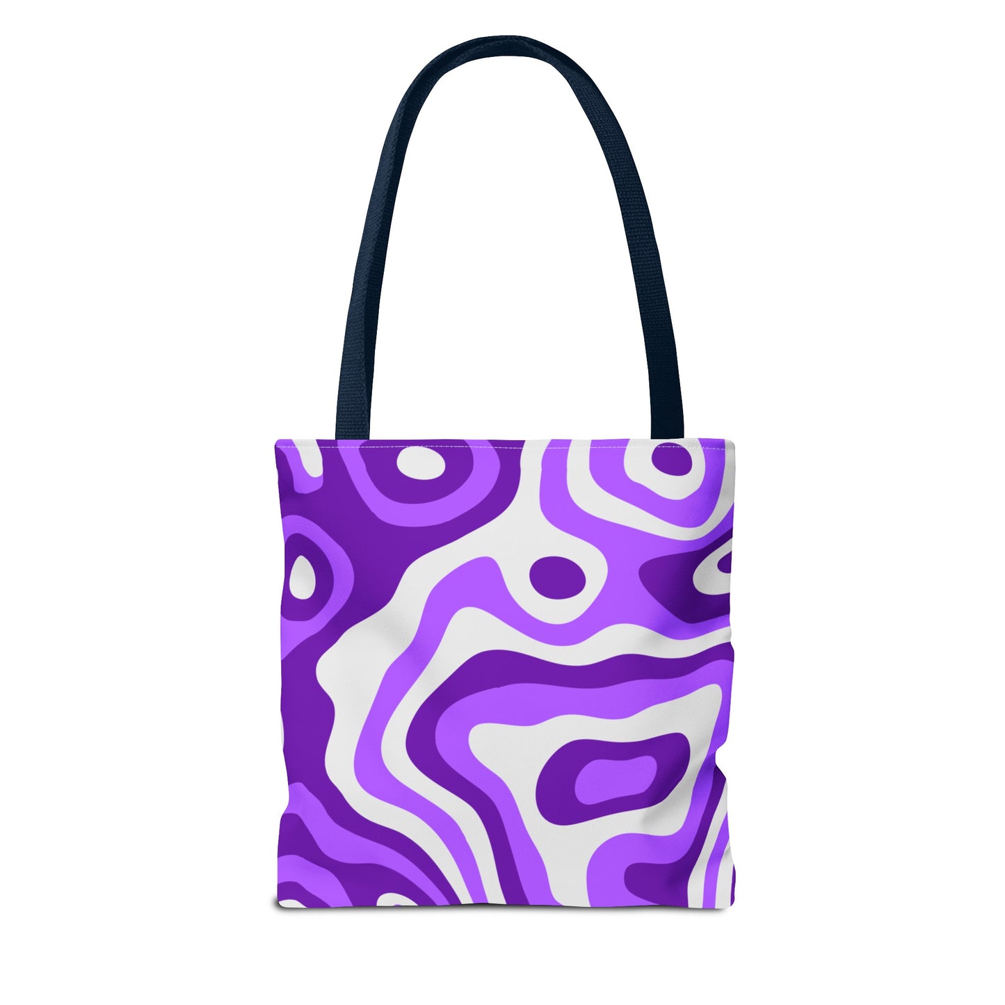 Groovy Purple Lava Tote Bag