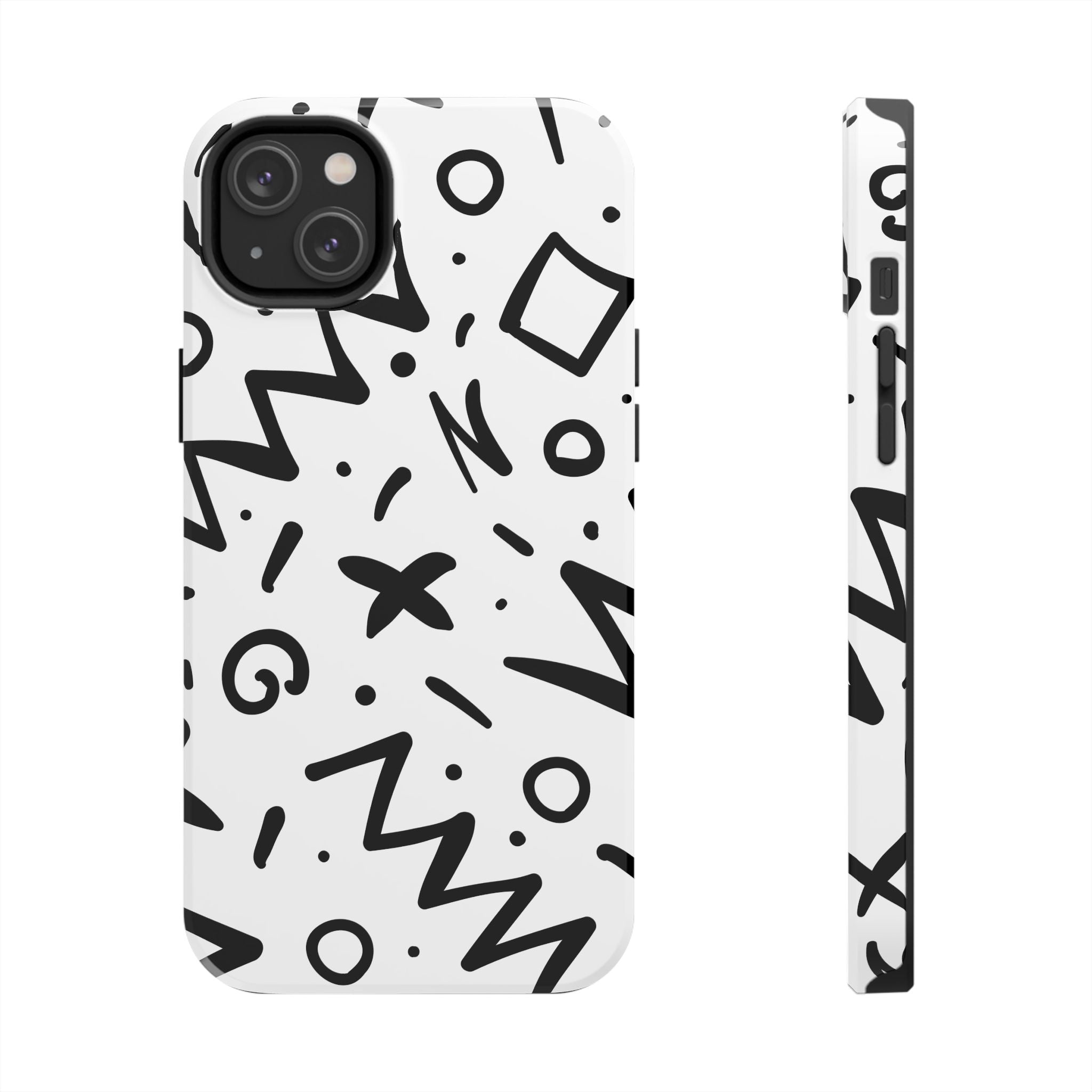 Abstract Memphis Pattern Phone Case (Apple & Android)