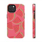 Watermelon Slices Phone Case (Apple & Android) - Pink Sweetheart