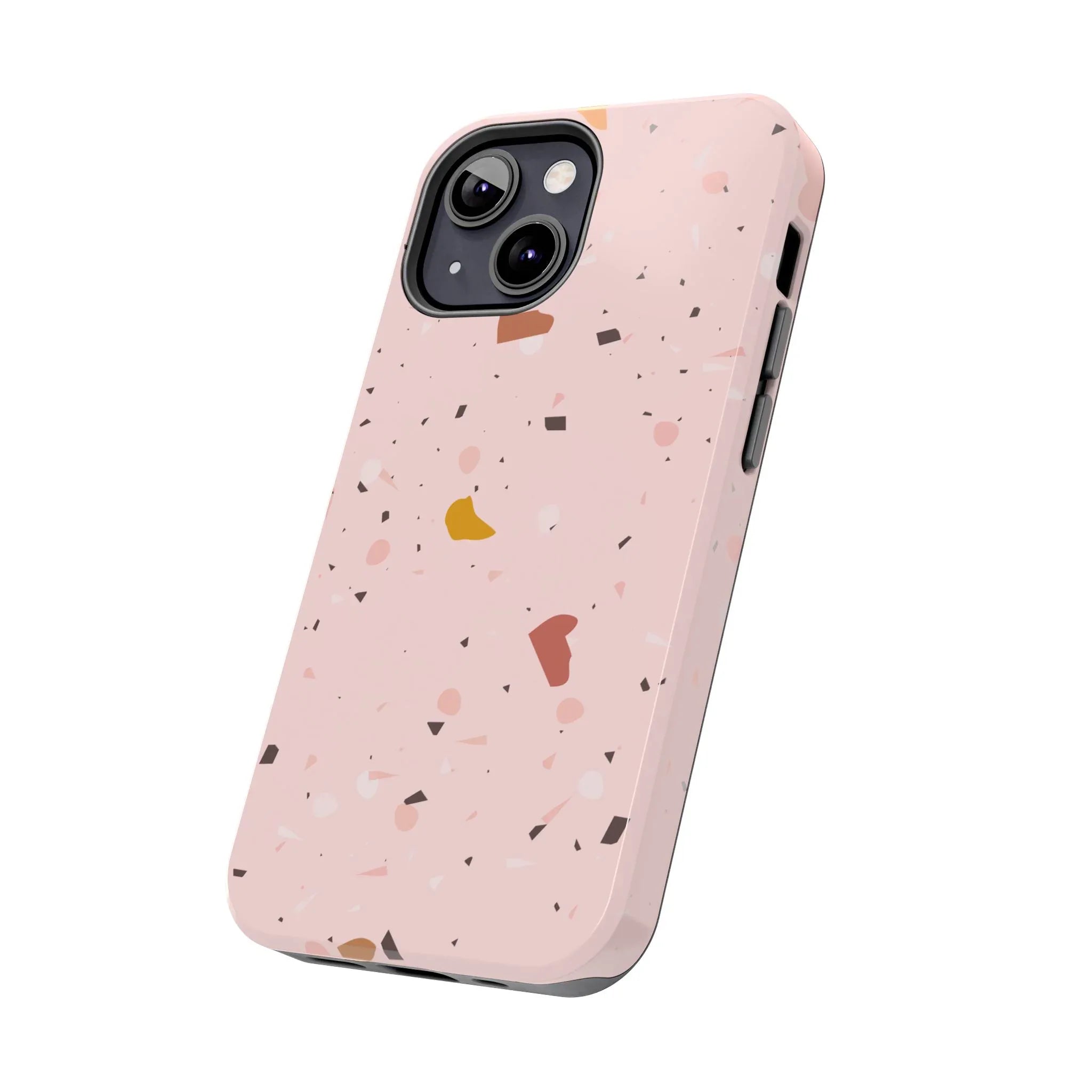 Pink Terrazzo Phone Case (Apple & Android) - Pink Sweetheart