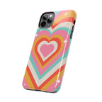 Psychedelic Hearts Phone Case (Apple & Android)