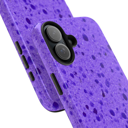 Purple Sponge Phone Case