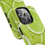 Green Citrus Lime Phone Case (Apple & Android) - Pink Sweetheart