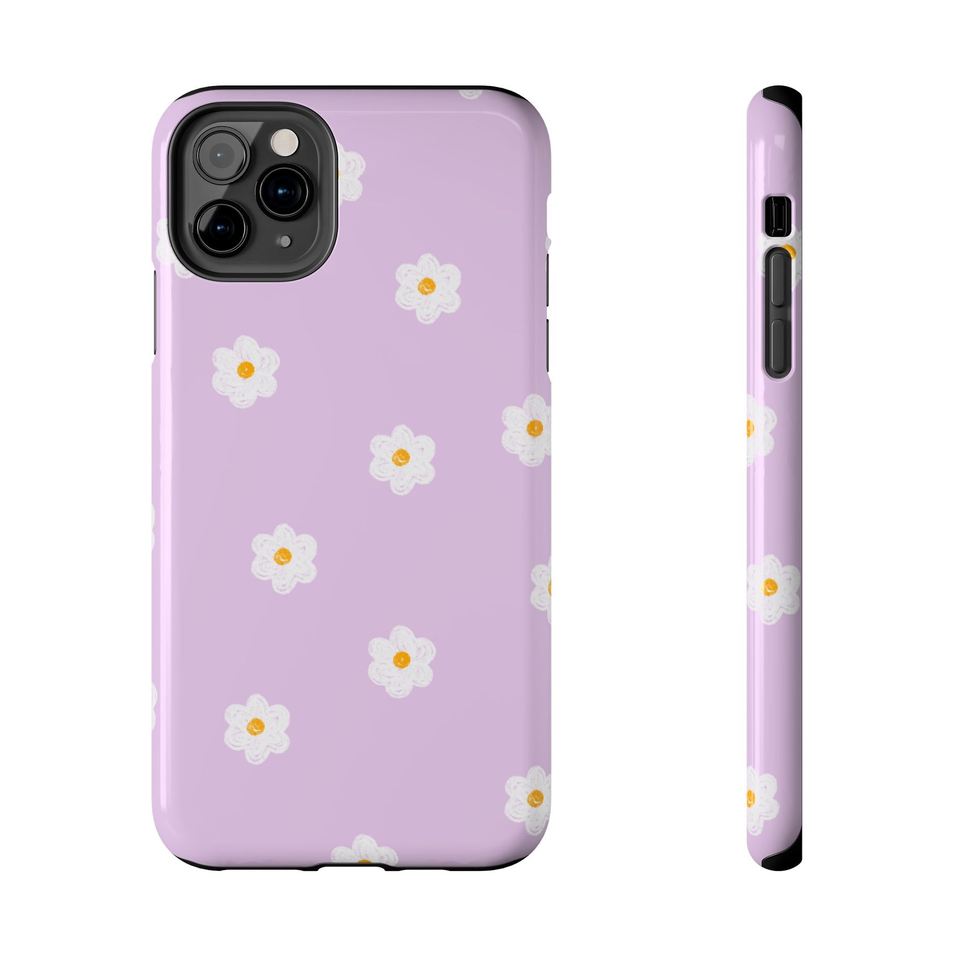 Purple and Mini Flowers Phone Case (Apple & Android)
