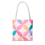 Pastel Geometric Tote Bag