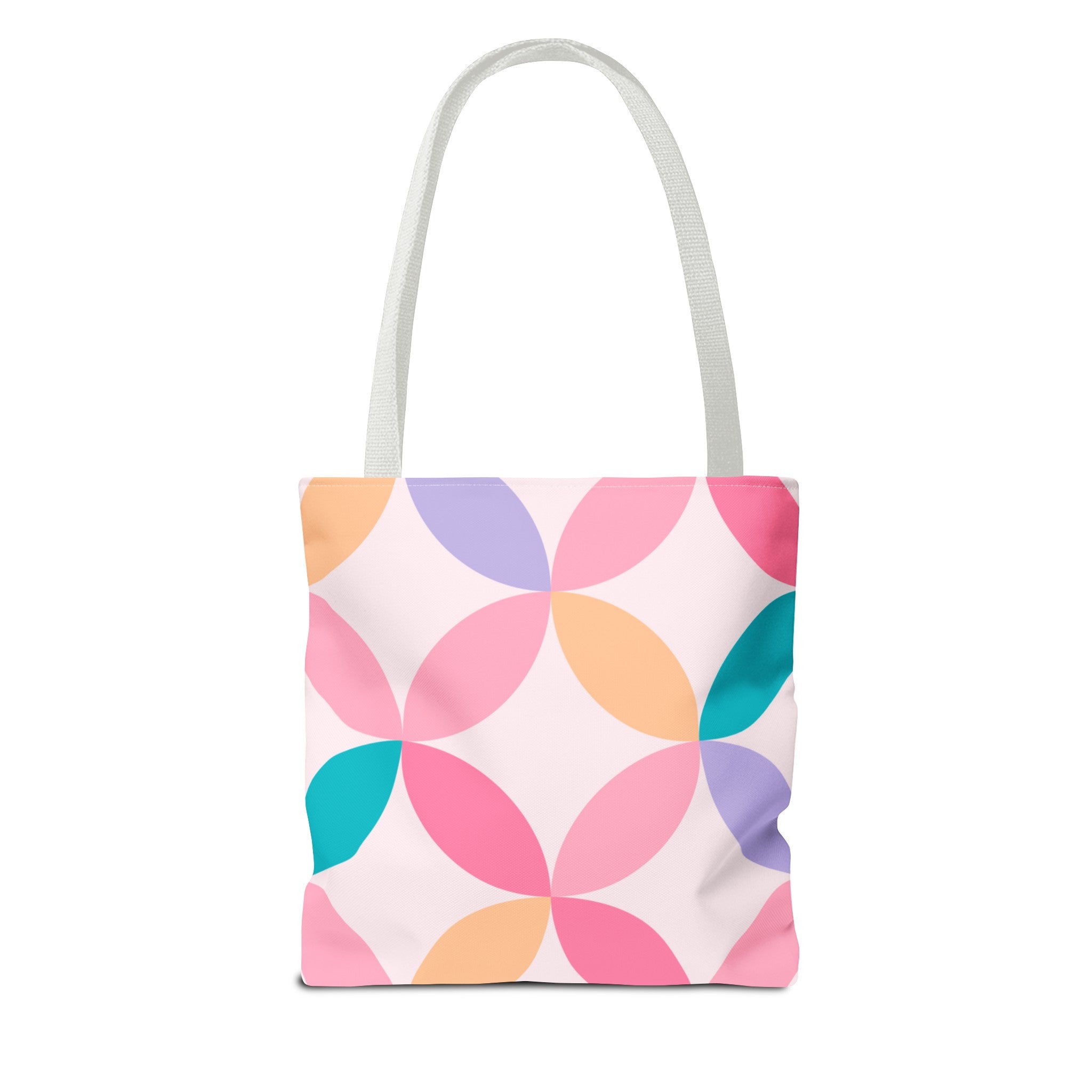 Pastel Geometric Tote Bag