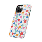 Seamless Hand Drawn Polka Phone Case (Apple & Android)