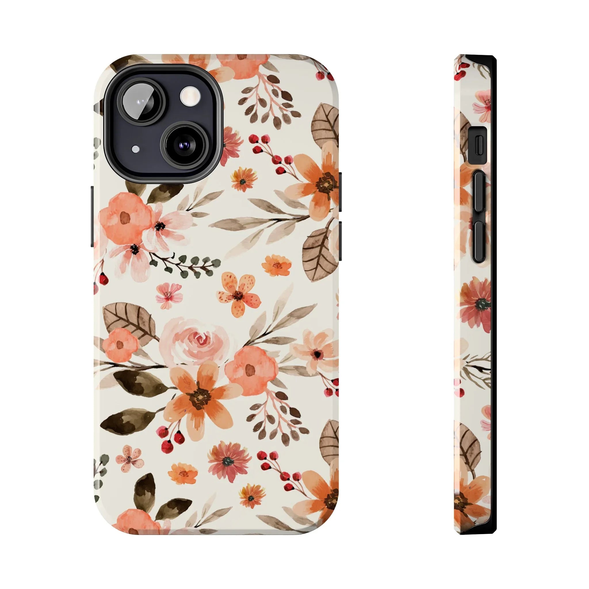 Timeless Vintage Florals Phone Case (Apple & Android) - Pink Sweetheart