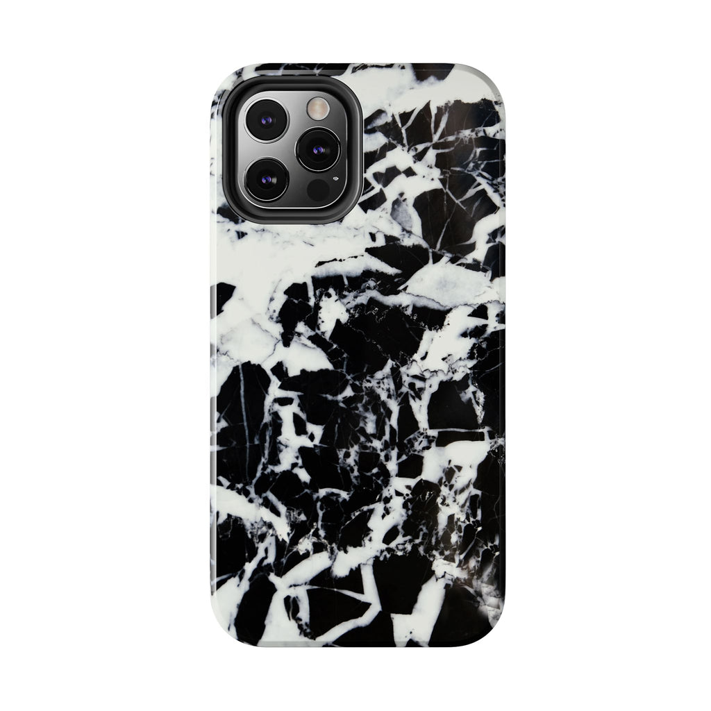 Black & White Shattered Phone Case (Apple & Android)