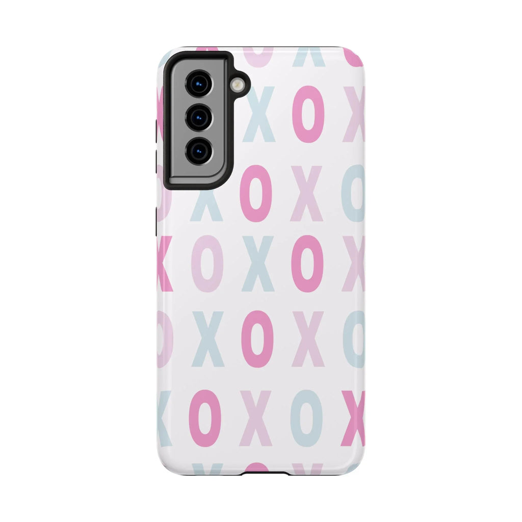 XOXO Phone Case (Apple & Android) - Pink Sweetheart