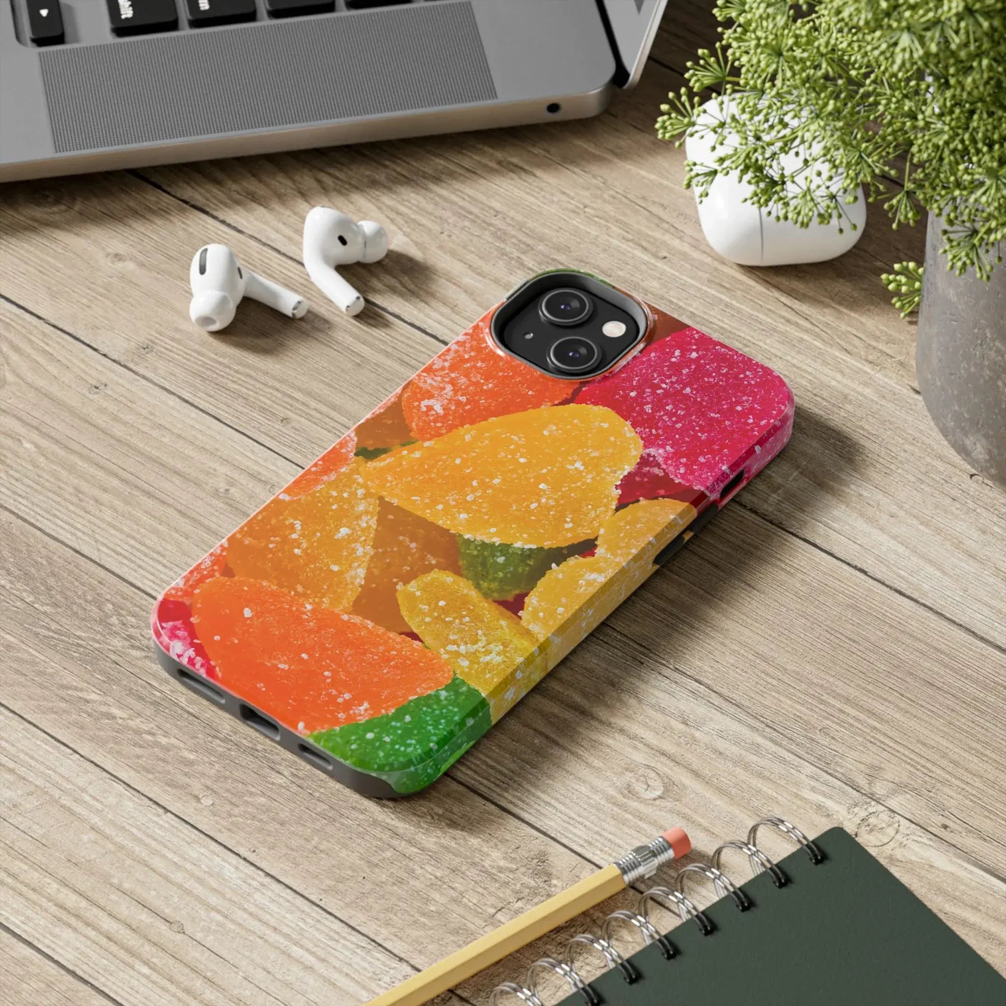 Sour Gummies Phone Case (Apple & Android) - Pink Sweetheart