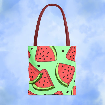 Cartoon Watermelon Tote Bag