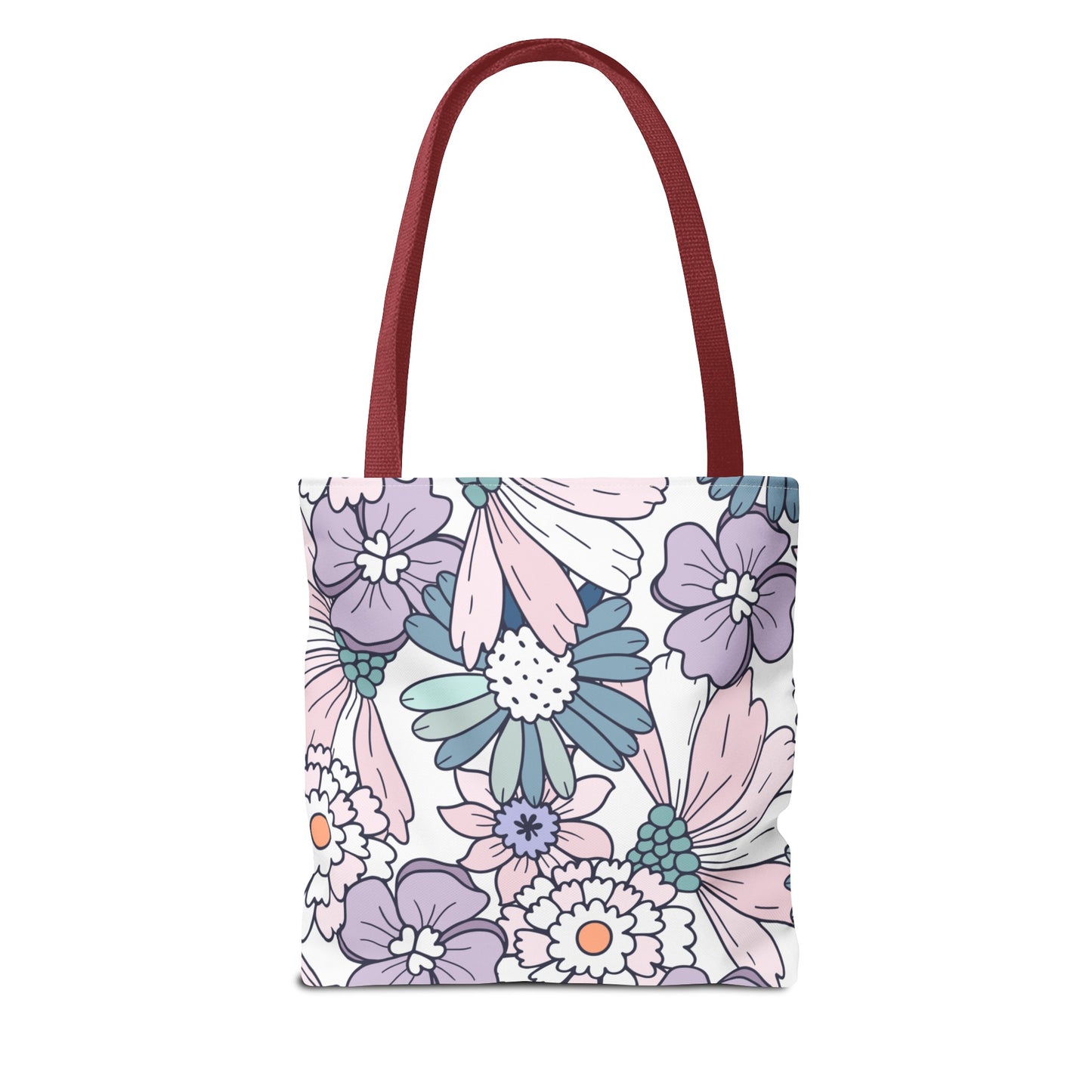 Vintage Floral Bloom Tote Bag