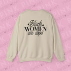 Black Women are Dope Unisex Heavy Blend™ Crewneck Sweatshirt
