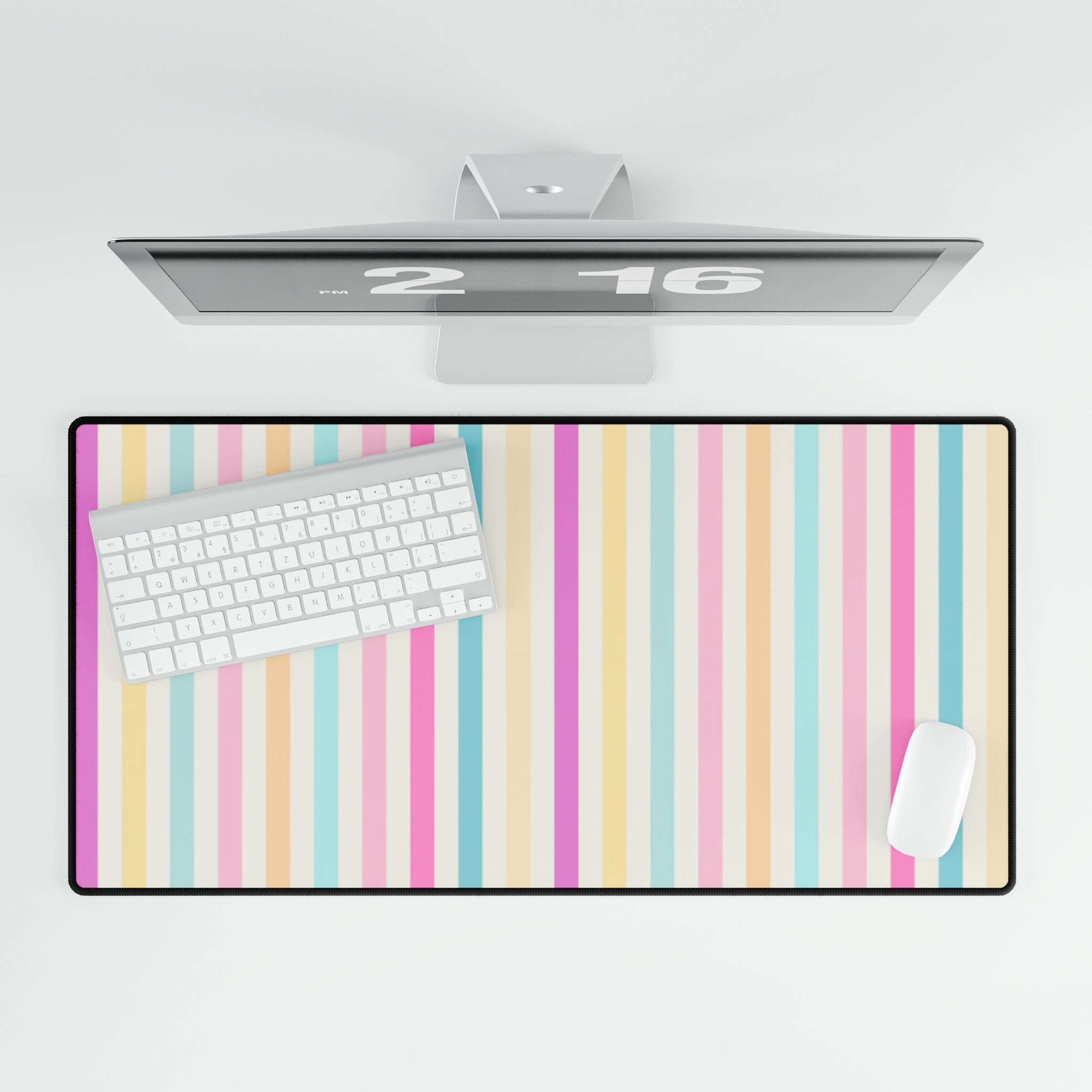 Candy Streaks Desk Mat