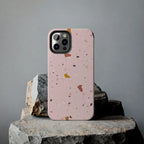 Pink Terrazzo Phone Case (Apple & Android) - Pink Sweetheart