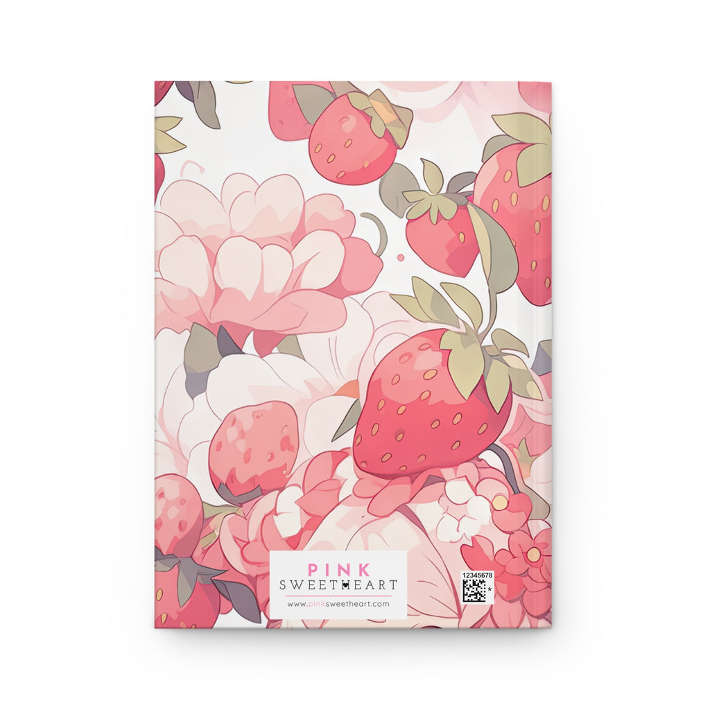 Strawberry Girlie Hardcover Matte Journal