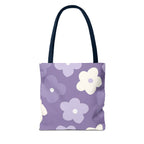 Pretty Purple Flowers Tote Bag