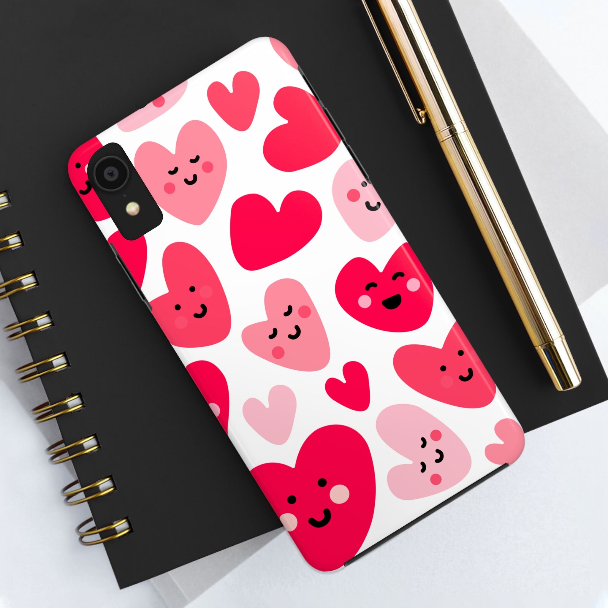Happy Hearts Phone Case (Apple & Android)