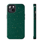 Emerald Gold Flecked Phone Case (Apple & Android)