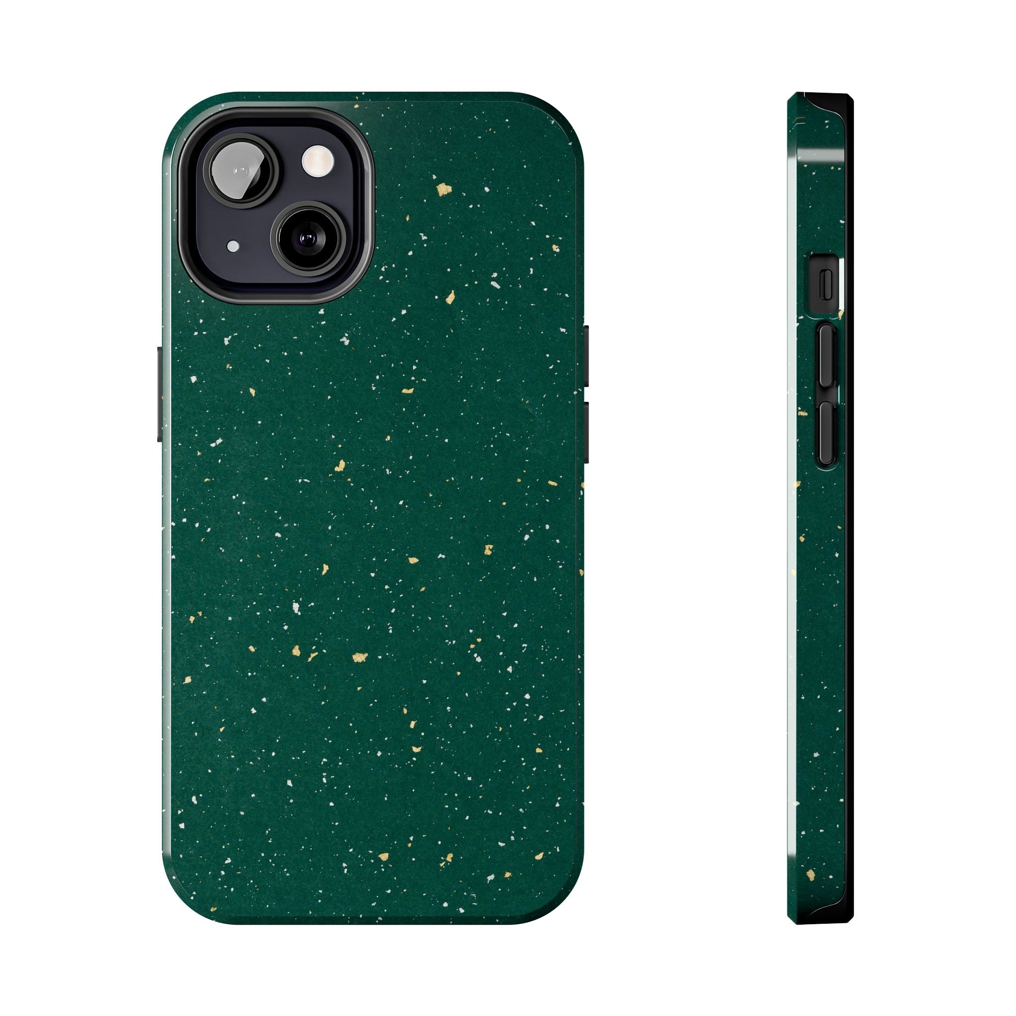 Emerald Gold Flecked Phone Case (Apple & Android)