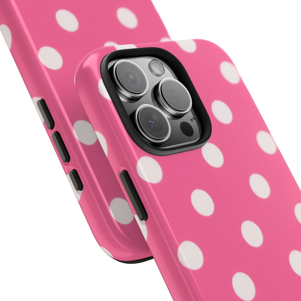 Pink Polka Dot Phone Case (Apple & Android) - Pink Sweetheart