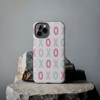 XOXO Phone Case (Apple & Android) - Pink Sweetheart
