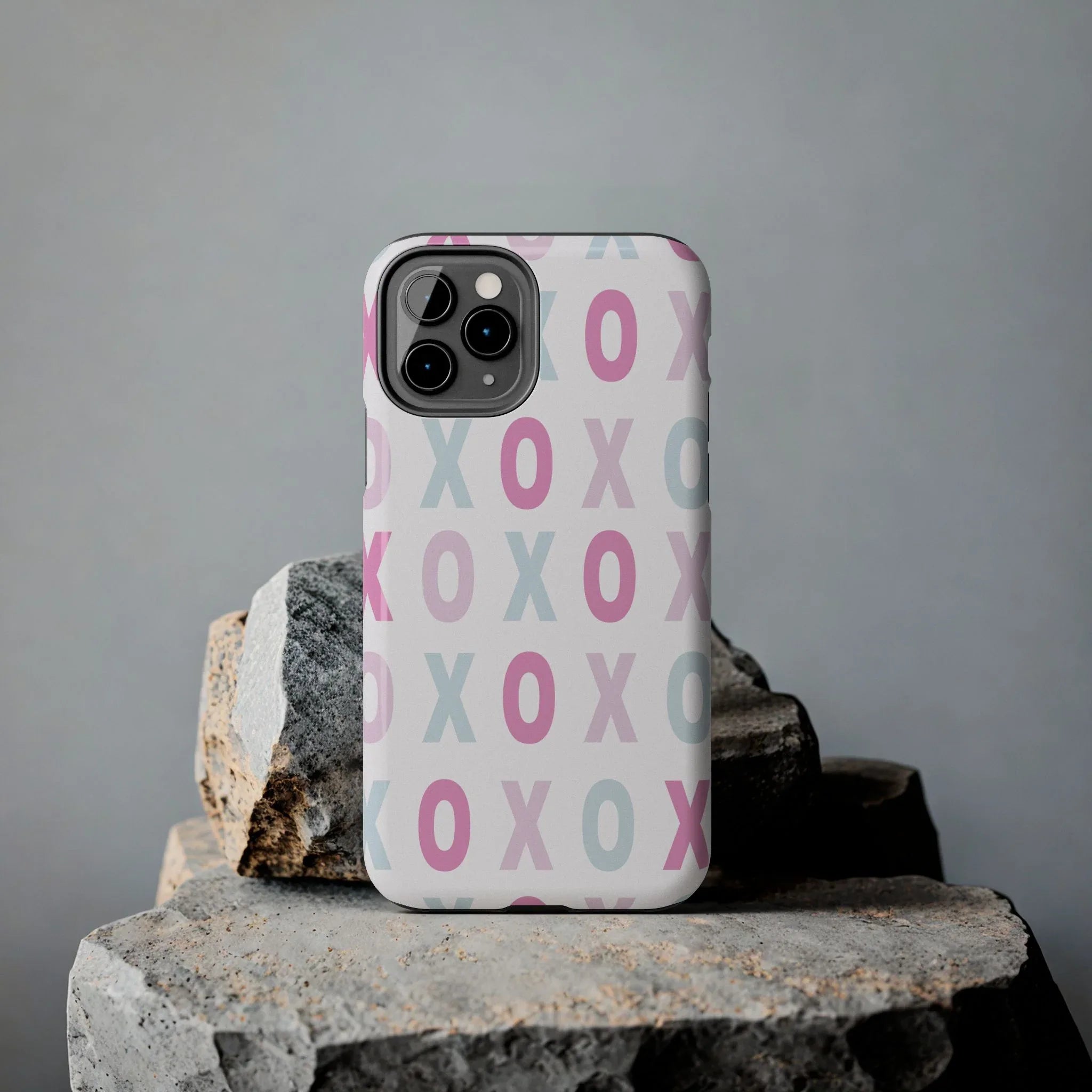 XOXO Phone Case (Apple & Android) - Pink Sweetheart