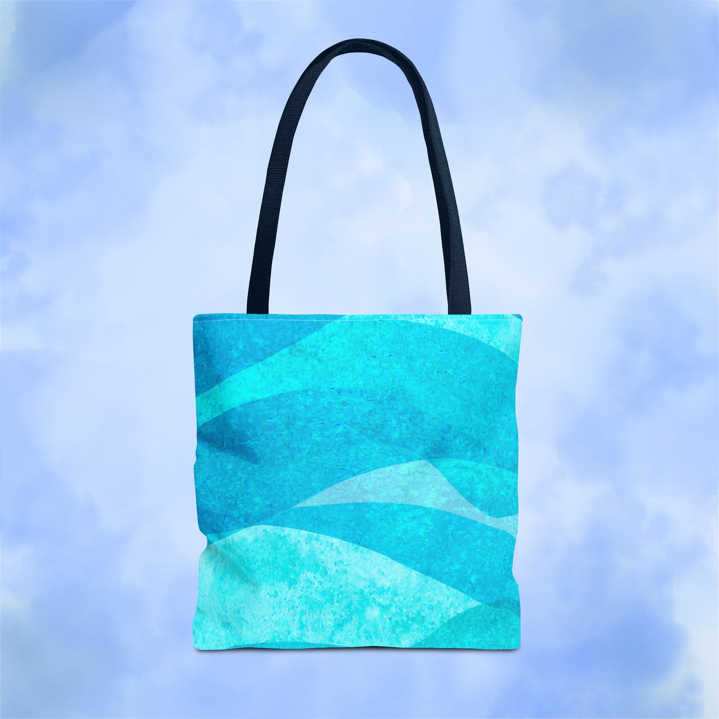 Blue Waves Tote Bag