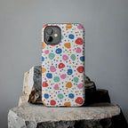 Seamless Hand Drawn Polka Phone Case (Apple & Android)