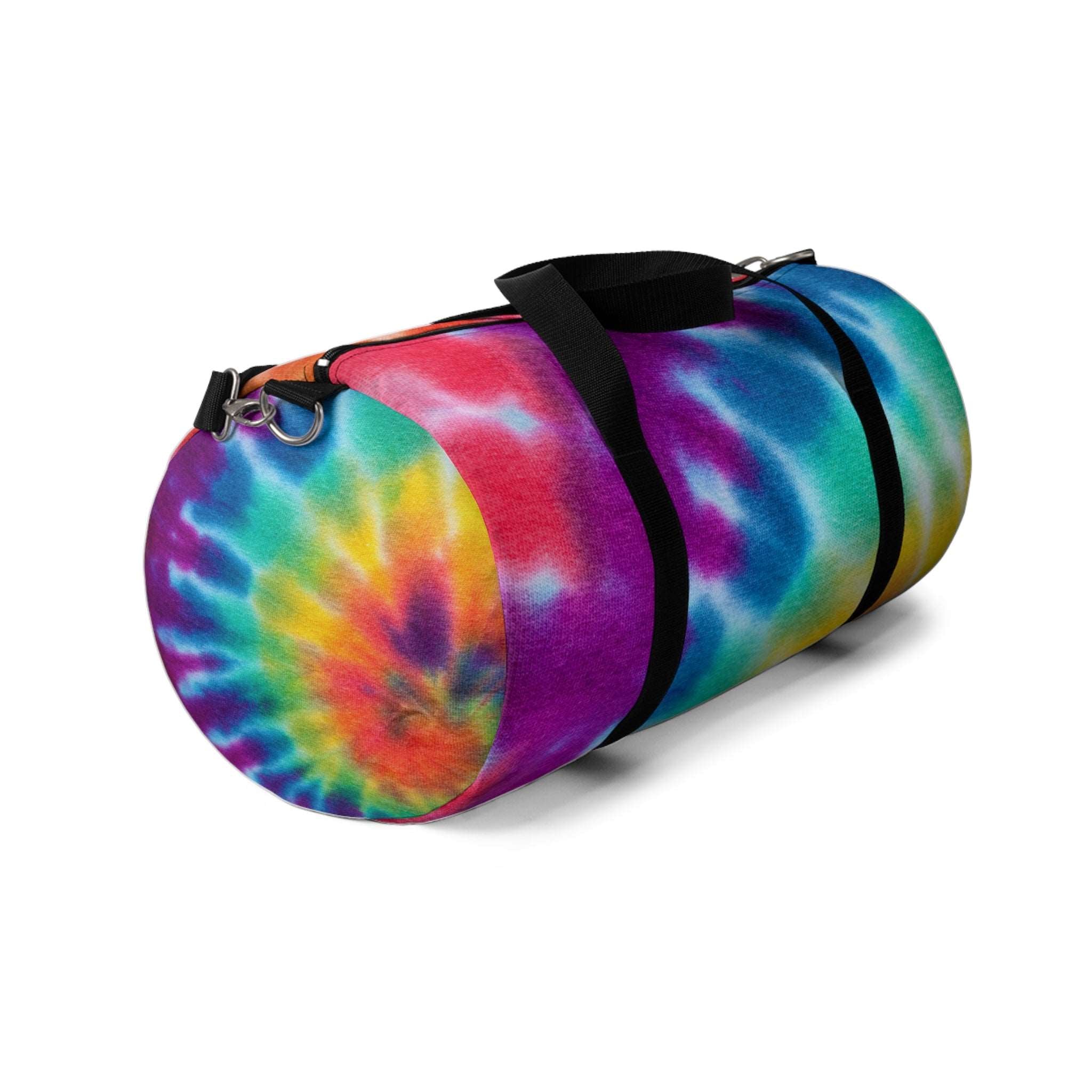 Colorful Tie-Dye Duffel Bag