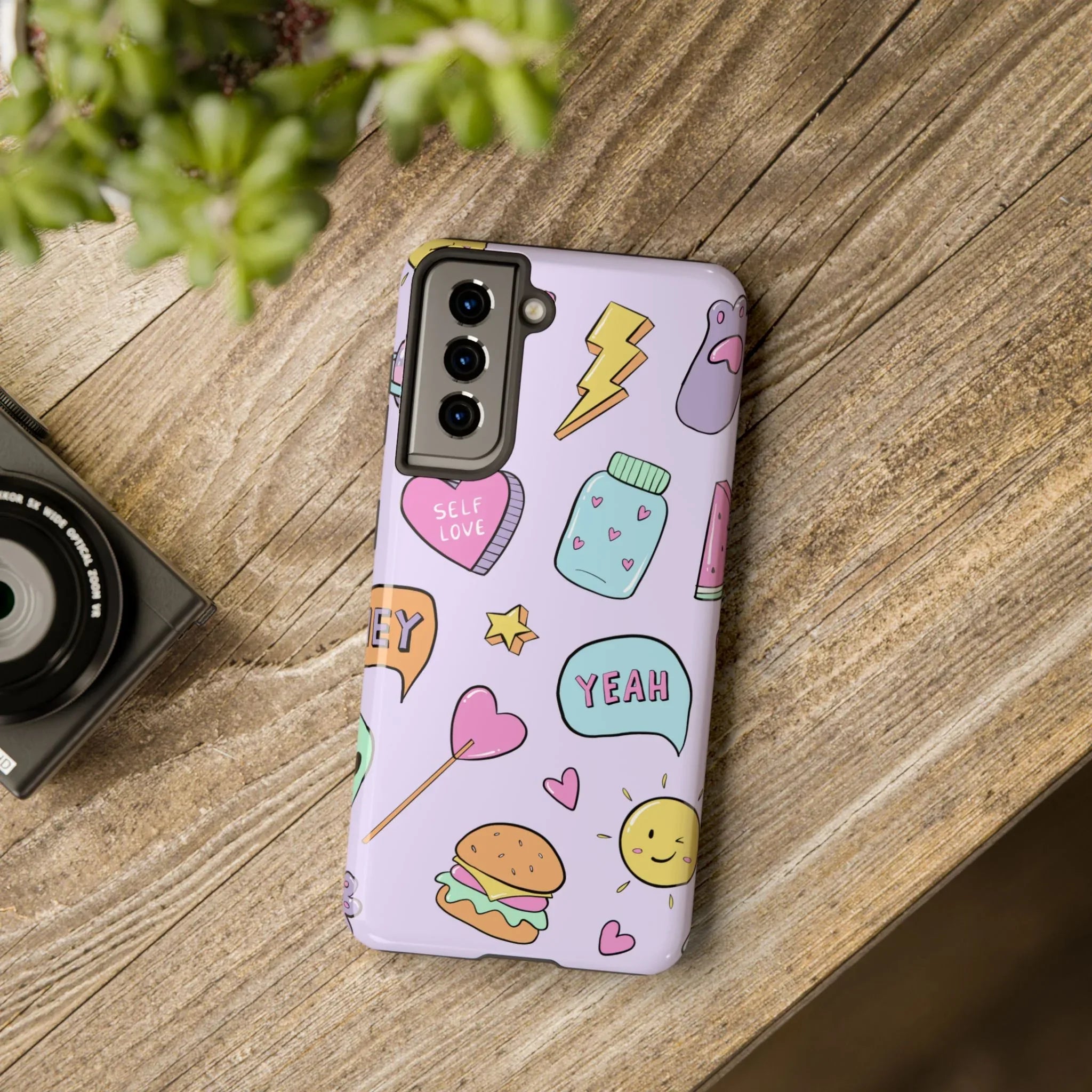 Kawaii Cute Collection Phone Case (Apple & Android) - Pink Sweetheart