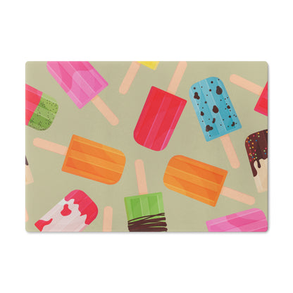 Popsicle Glass Cutting Board