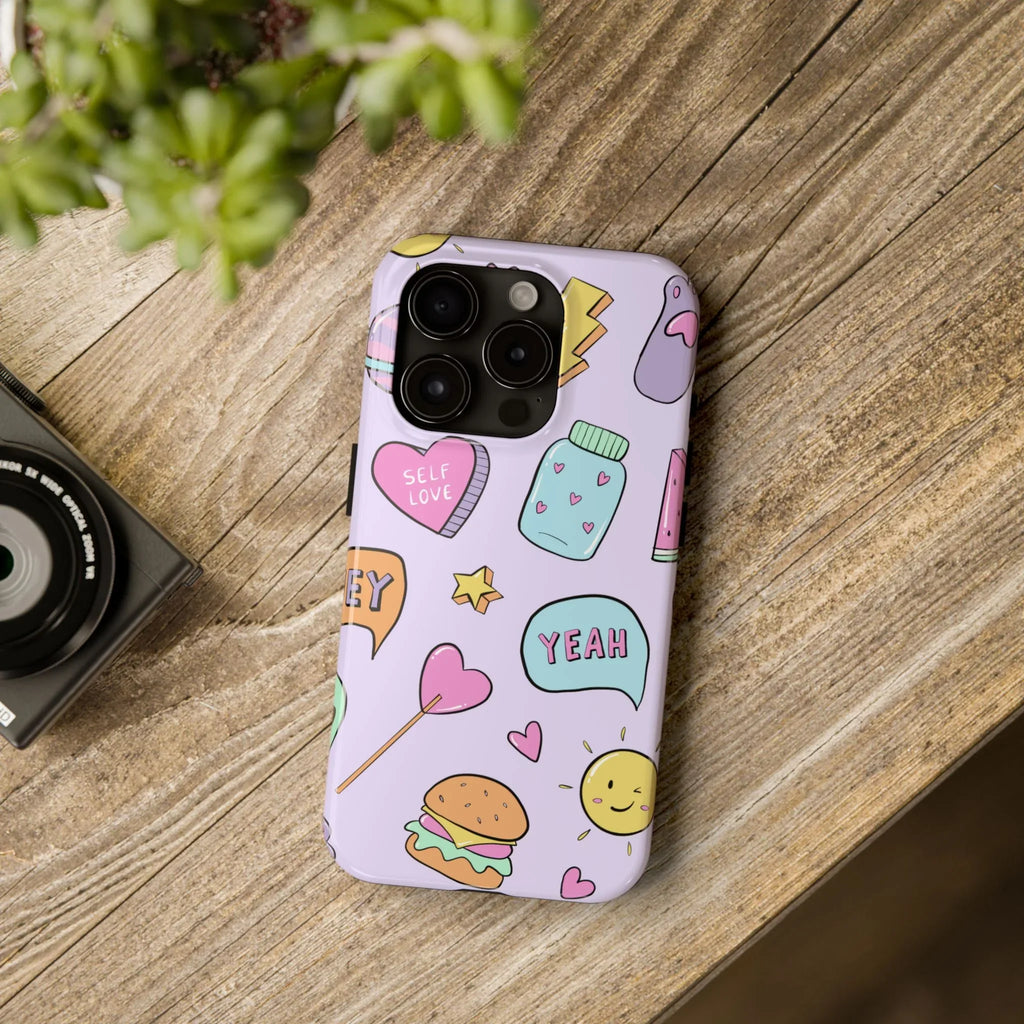 Kawaii Cute Collection Phone Case (Apple & Android) - Pink Sweetheart