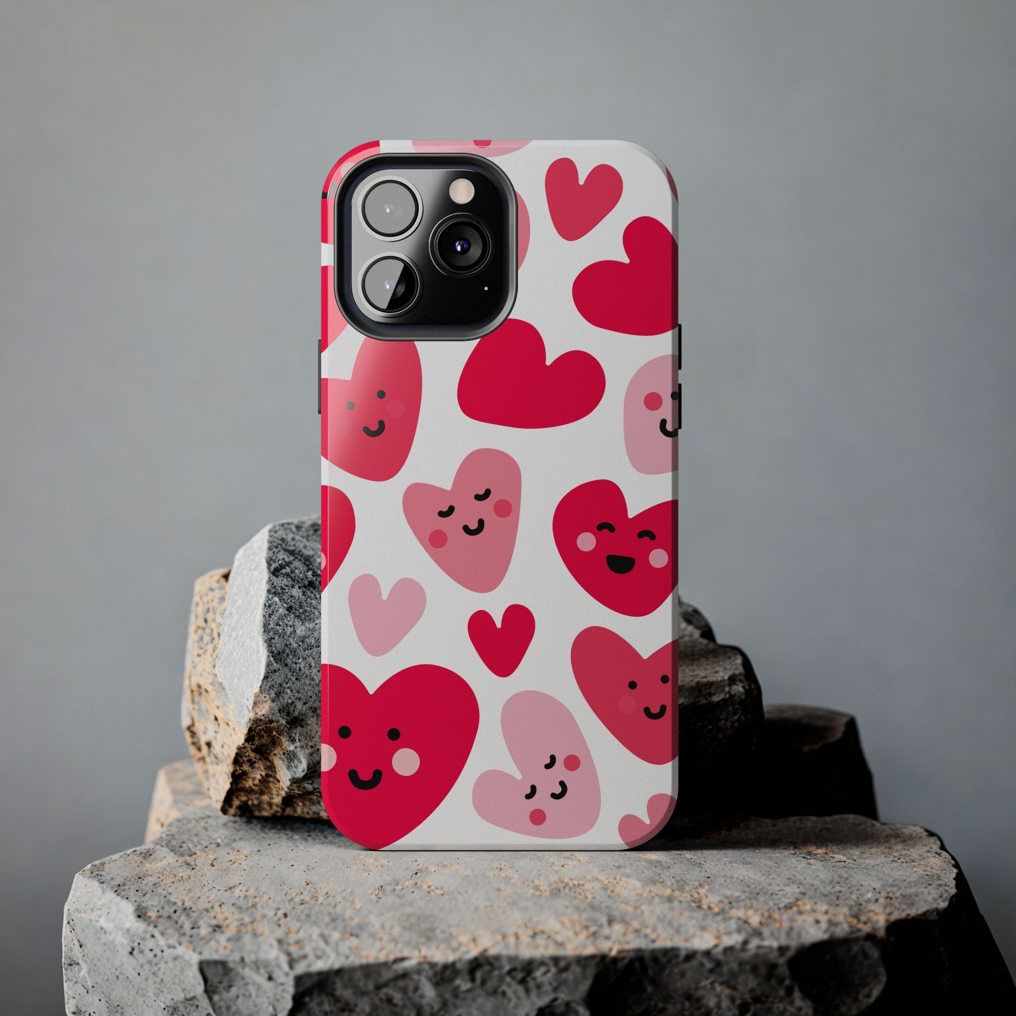 Happy Hearts Phone Case (Apple & Android)